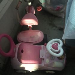 Tricycle And Riding Toy Both For 12$
