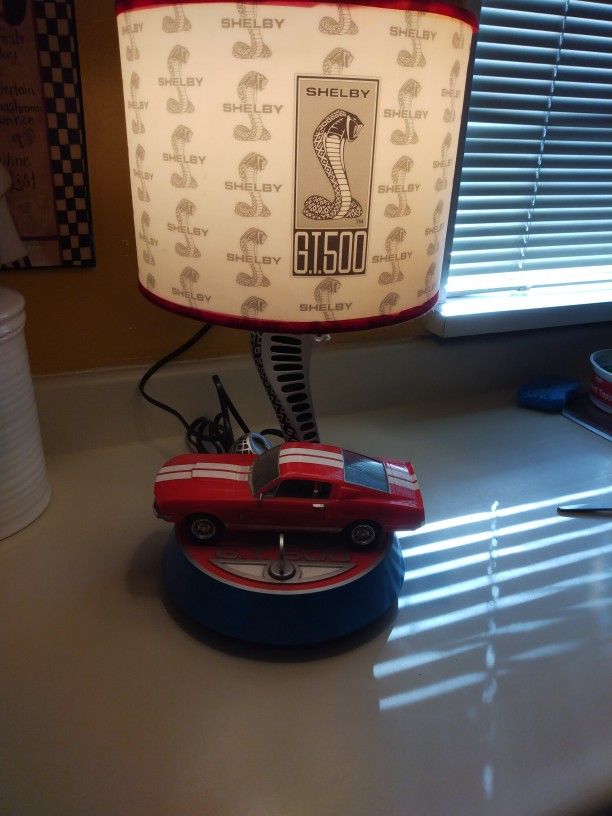 1967 Shelby GT500 Mustang Table Lamp