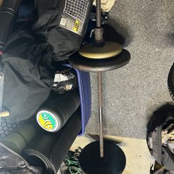 Barbell And Various Weights. 