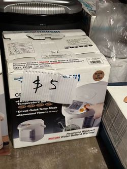Micom water boiler and warmer