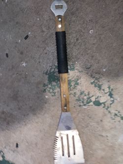 Grill BBQ Spatula with Bottle Opener