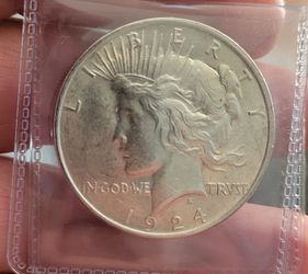 1924p peace dollar