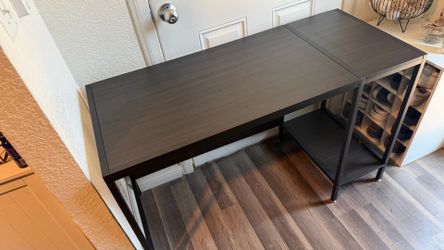 Metal desk