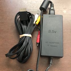 PlayStation 2 Slim Power Av Cords.