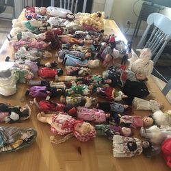 Antique dolls from around the world
