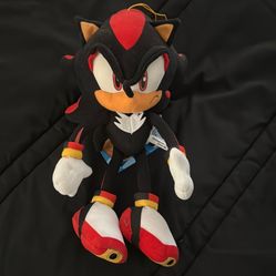 Authentic GE Shadow The Hedgehog Plush