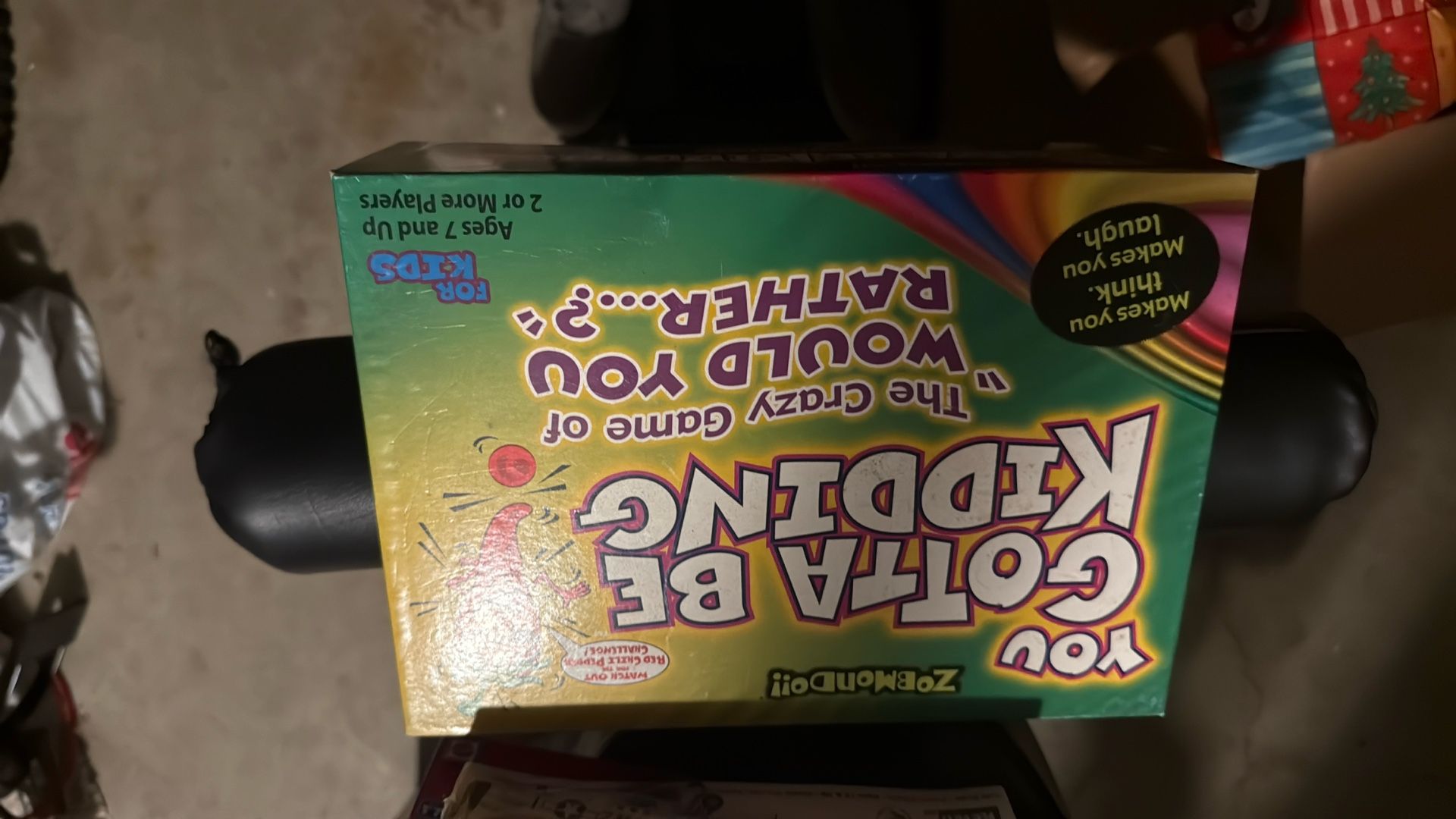 You Gotta Be Kidding Game