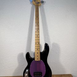 Sterling by Music Man Ray4 Bass Stingray Black Maple