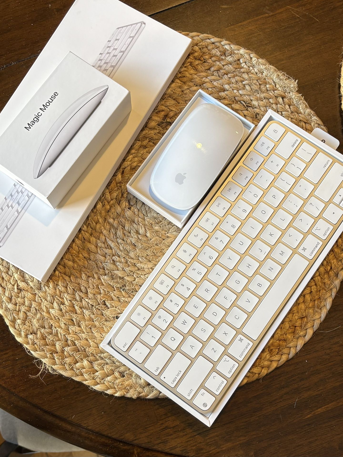Apple Magic Mouse and Magic Keyboard
