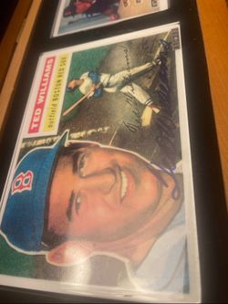 Ted Williams Autographed Card Set