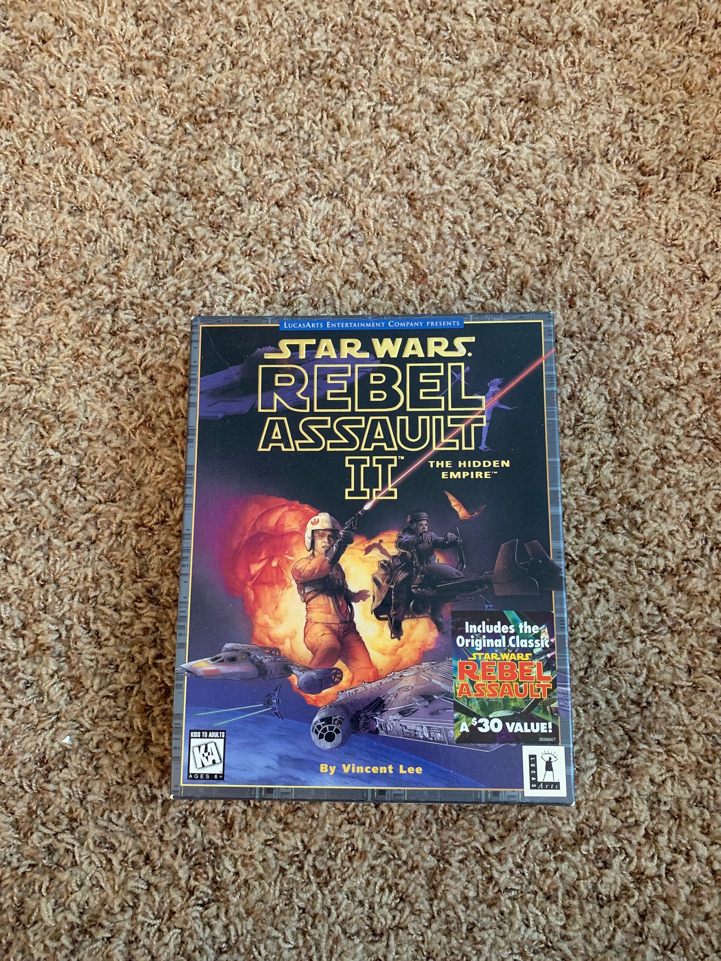 Star Wars - Rebel Assault 2 PC game - great quality