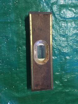 Vintage Stanley Wooden Level