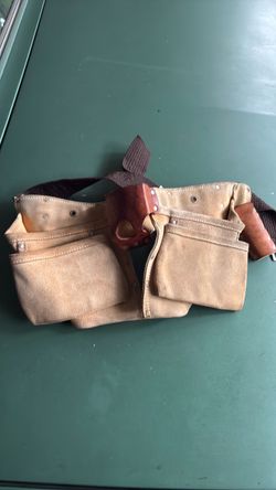 Tool pouch real leather like new