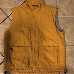 Vintage Tommy Hilfiger Yellow Vest Size Large