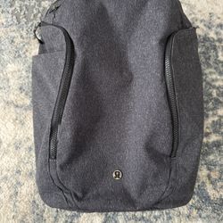 Gray Lululemon Backpack