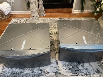  WASHER AND DRYER Pedestal WITH STORAGE