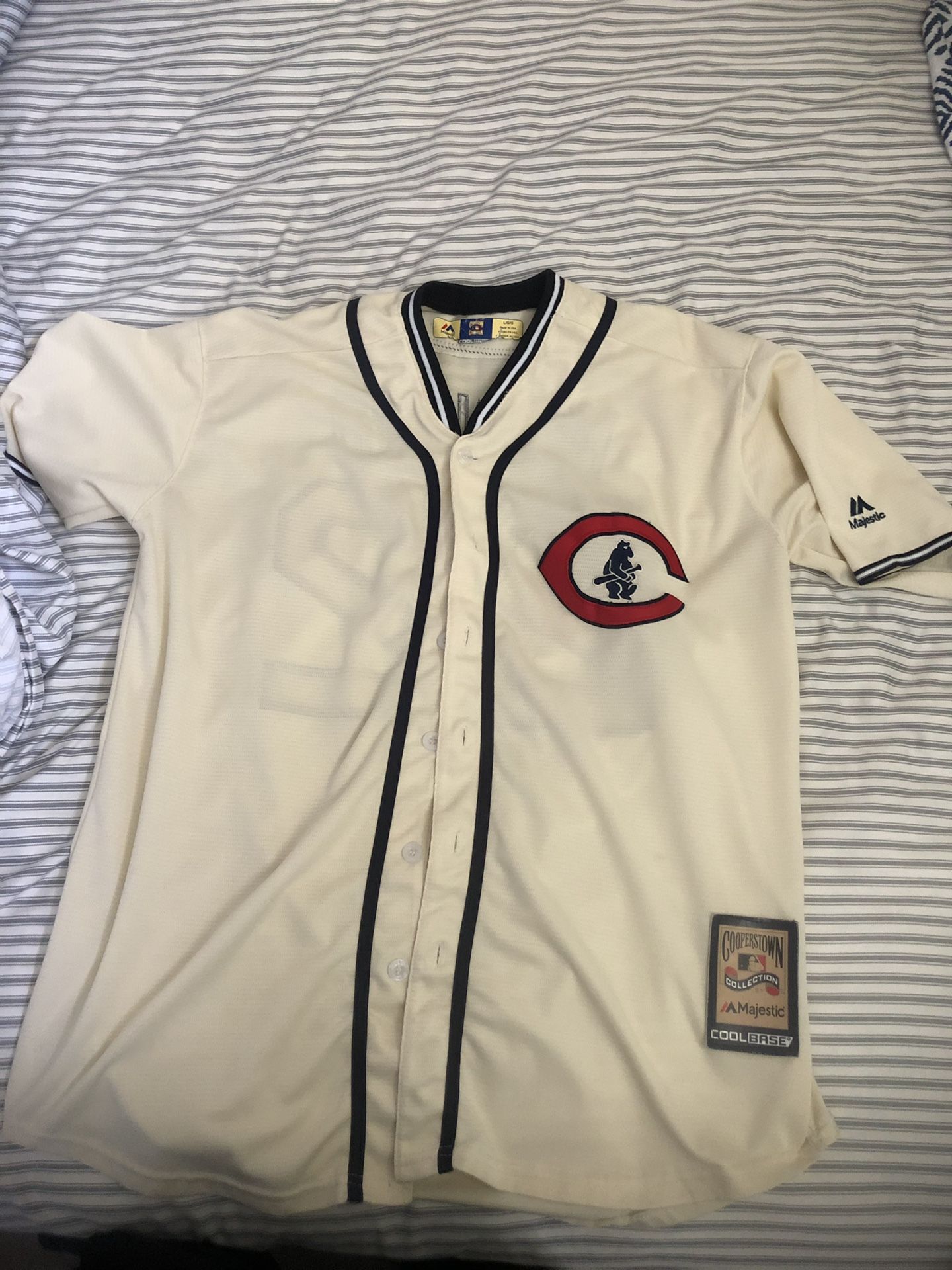 Jason Heyward Cooperstown Collection Cubs Jersey