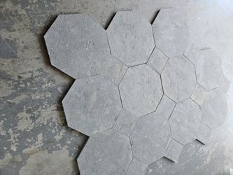 Limestone Octogan Flooring For $50