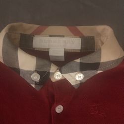 burberry polo for baby boy  6-9 Months 