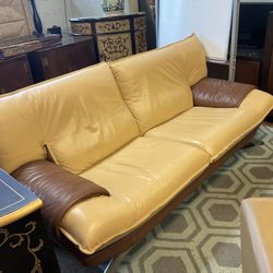 Leather Sofa 