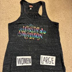 Harley-Davidson Women's Racerback Tank Top Large