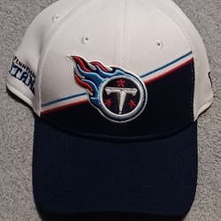 Tennessee Titans Size Small Medium Fitted Hat Cap Ward George McNair 