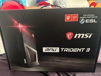 Msi ITX gaming PC.