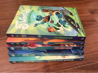 5 Worlds Graphic Novel Series Books 1-5 Set