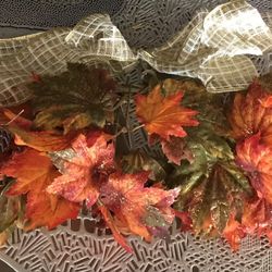 Fall Grapevine Spray Garland.