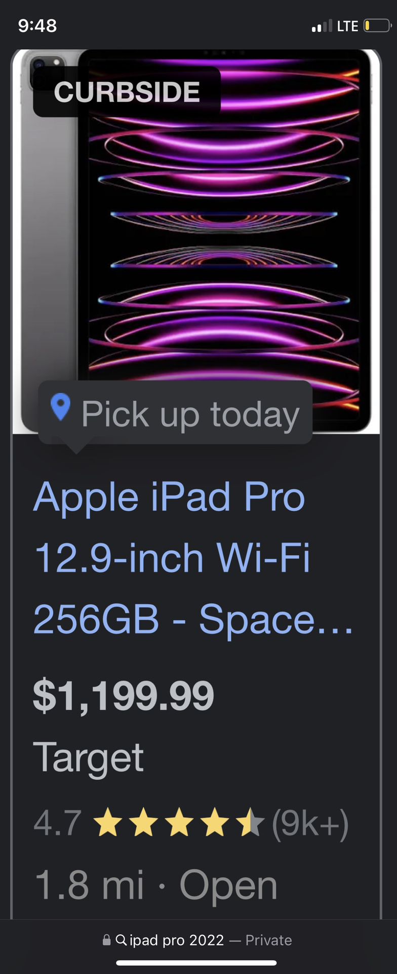iPad 2022. Pro 