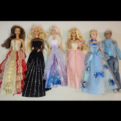 Barbie Princesses & King Ken