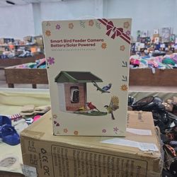 Smart Bird Feeder Camera, Battery/solar Powered 