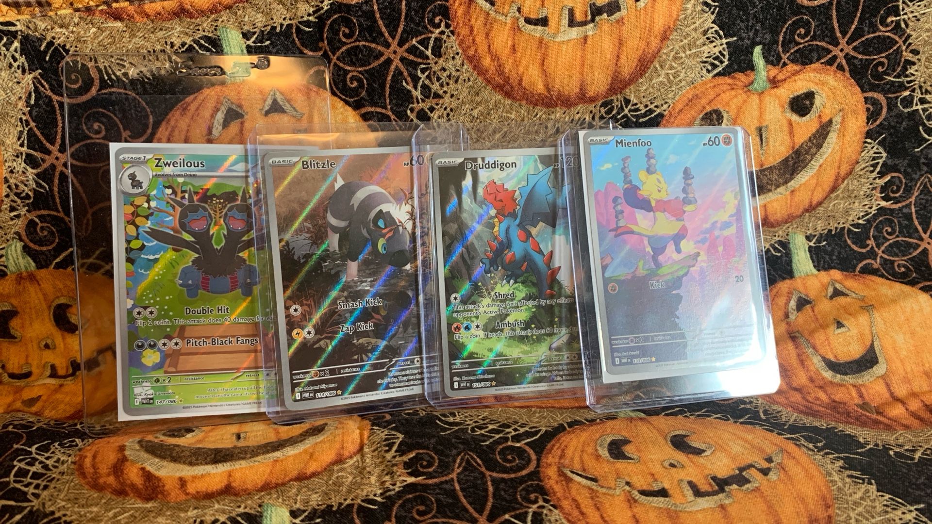 White Flare IR Card Lot