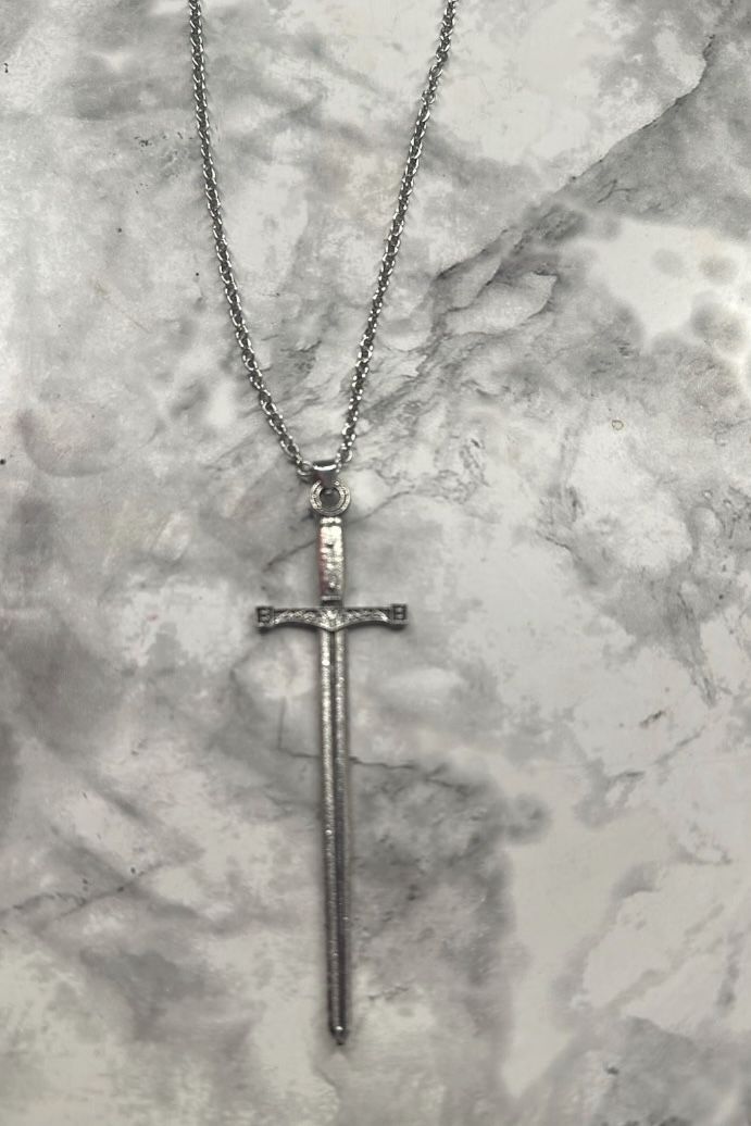 Sword Cross Necklace