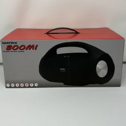 MATRIX BOOM! Portable Wireless Speaker
