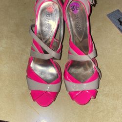 Neon GUESS Pumps :) 8.5