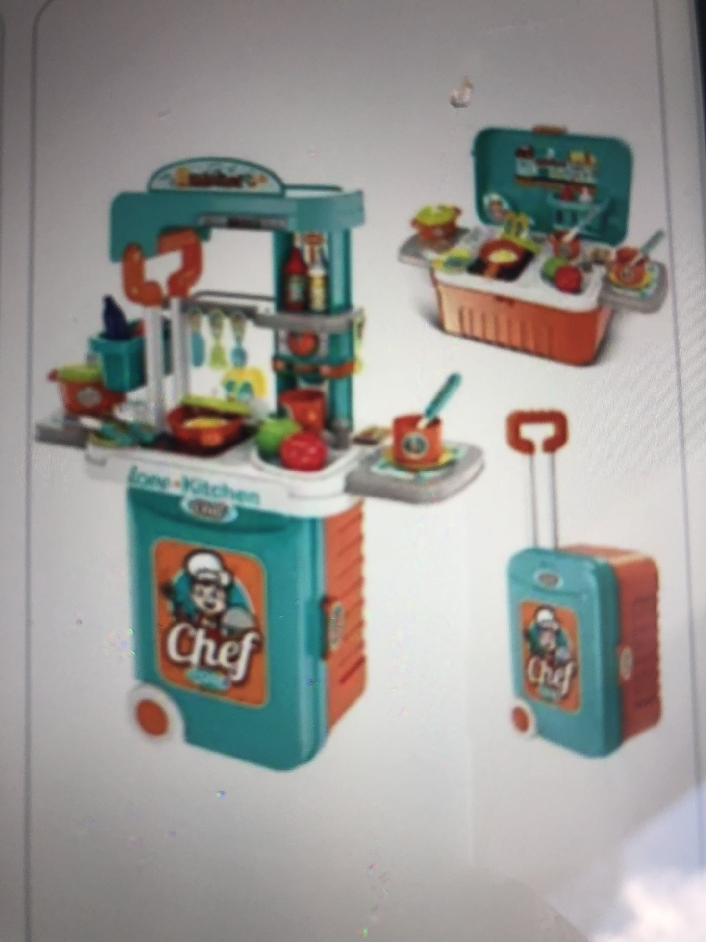 New! Portable Kitchen Set