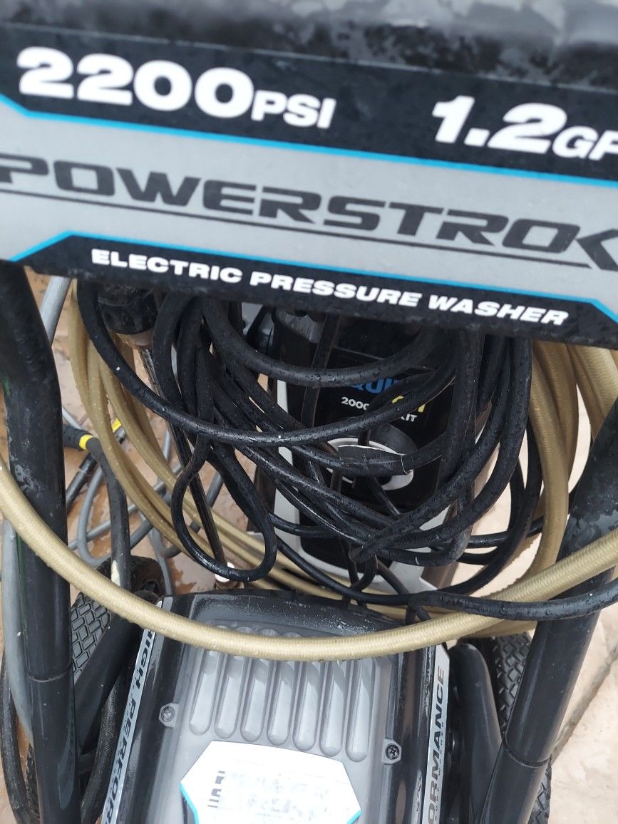 Pressure Washer 2,200 PSI Greenworks $120