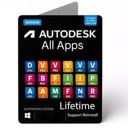 Autodesk 2026 Software  - Autocad - Revit - Inventor - Maya