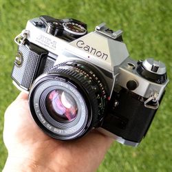 Canon AE-1 Program Film SLR Camera