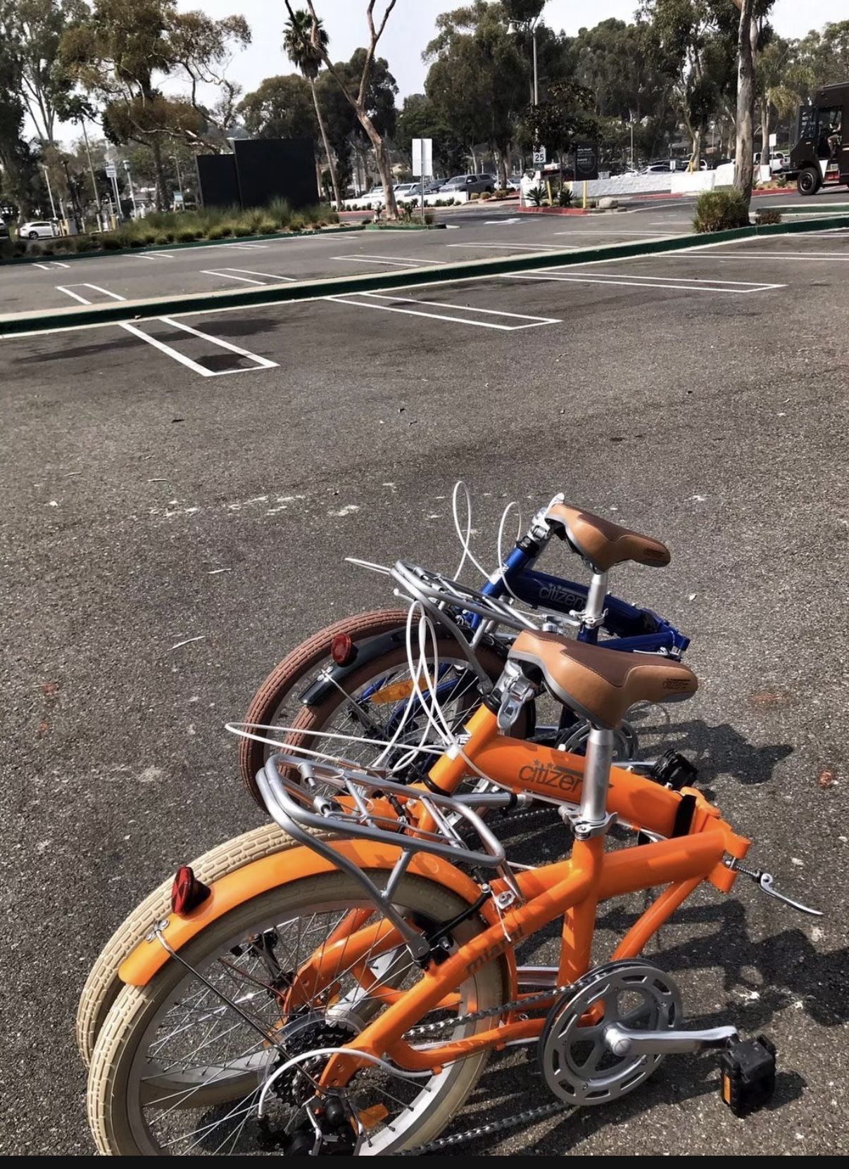 20" 6-speed Folding Bike with Steel Frame