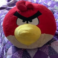 Angry Birds RED BIRD 20” Jumbo Stuffed Bird- Stuffed Animal
