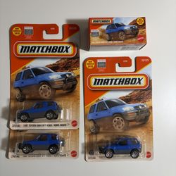 Matchbox 2026 Toyota RAV4 Off Road Blue $5 Each