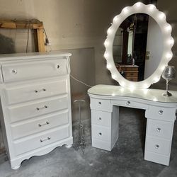 Vanity And Dresser 