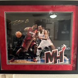 Lebron James Signed 16x20 