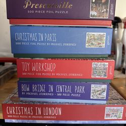 Galison Christmas Puzzles