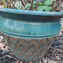 Huge Clay Planter Garden Decor Farmhouse Decor Home Decor 