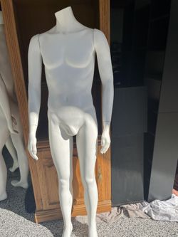 Full body male mannequin On Stand great for clothing resellers!