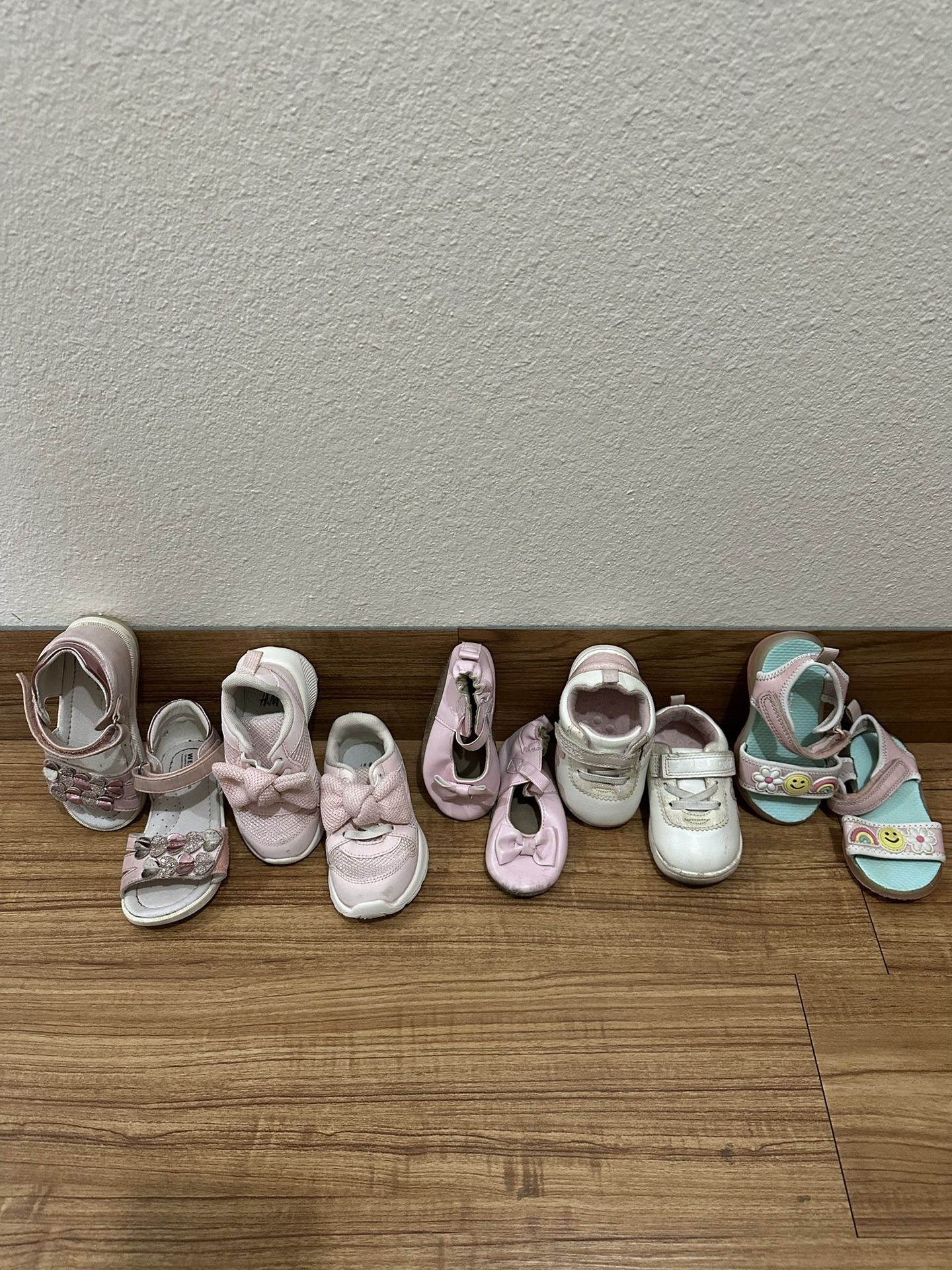 Baby Girl Shoes – 5 Pairs