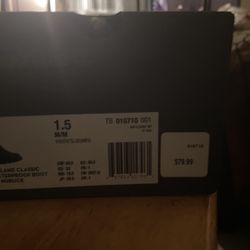 Timberland  Classic  Black Youth   1.5